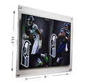 Deluxe Clear Acrylic <br>Picture Frame, Display Case, Better Display Cases, Better Display Cases - Better Display Cases
