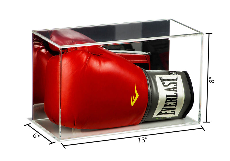 Acrylic Boxing Glove Display Case with Sliding Back (A044/V17)