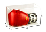 Acrylic Boxing Glove Display Case with Sliding Back (A044/V17)