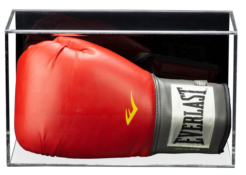 versatile boxing glove case with black back