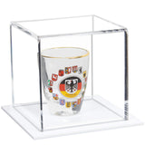 Acrylic Pool Ball Display Case with Black Base (B52/A046)