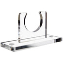 Vertical acrylic baseball bat wall mount