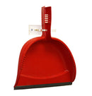 Acrylic broom and dust pan wall mount holder side view