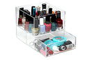 Acrylic Makeup and Jewelry Organizer with Clear Storage Drawer
