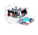 Clear Acrylic Makeup Organizer for Cosmetics and Beauty Accessories