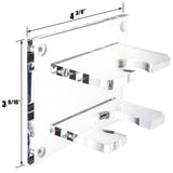 Acrylic Standard Size Tennis Racquet Wall Mount