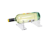 Clear Acrylic Wine Bottle Display Holder - Crystal Clear