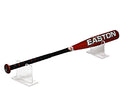 Clear acrylic horizontal tabletop baseball bat display stand