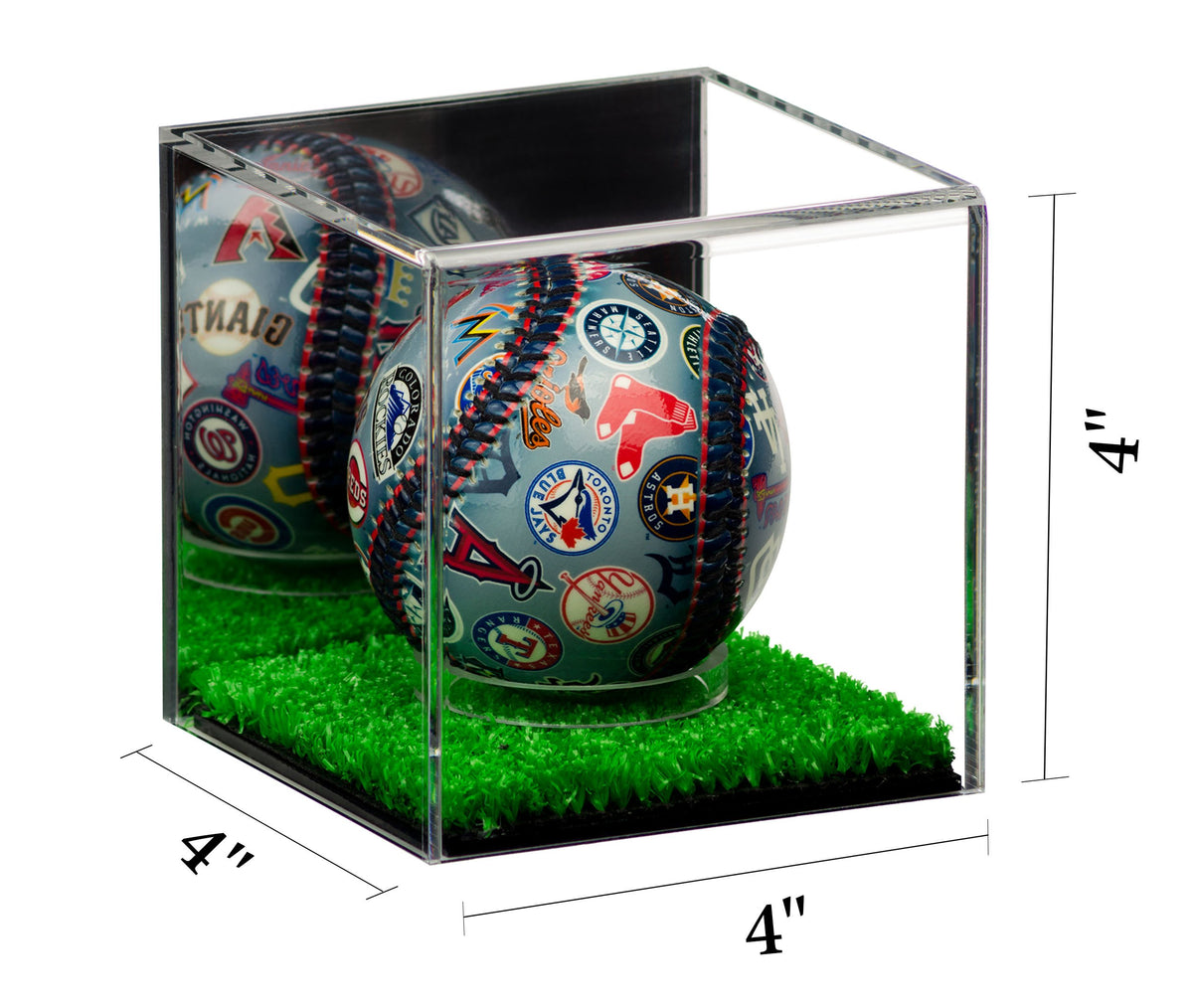 Tennis Ball Display Case, Acrylic Baseball Display Box, Clear Display