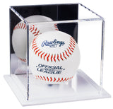 acrylic baseball display case