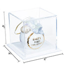 Acrylic Christmas Ornament Display Box for Small Collectibles
