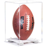 Full Size Football Display Case Vertical - Clear (B42/A060)