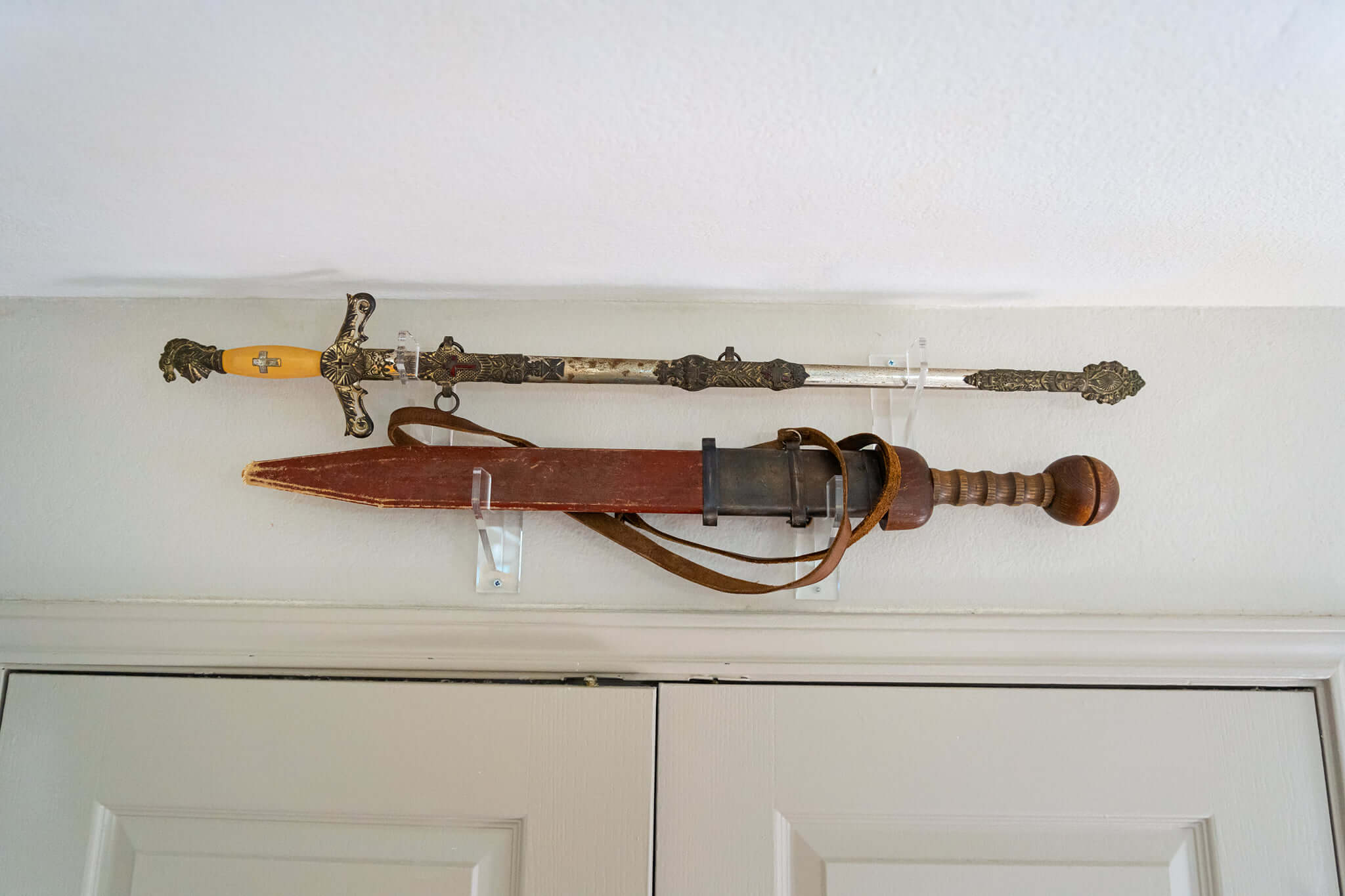 Clear Wall Mounts and Table Stands for Swords – Better Display Cases