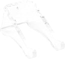 Guitar wall mount hanger bracket with silver mounting screw