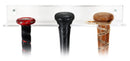 Acrylic wall mount for regular baseball bat