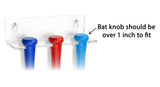 Acrylic Mini Baseball Bat Vertical Wall Mount Bracket A066/SH026
