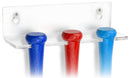 Acrylic vertical wall mount bracket for displaying mini baseball bats