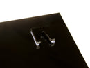 Acrylic military badge and collectible pin display case with wall mounting