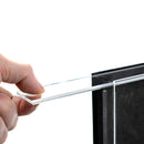 Acrylic pin display case with removable foam panel for attaching collectible pins
