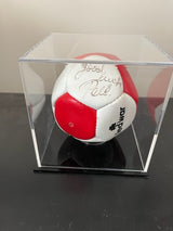Pele soccer ball autograph
