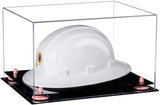 Acrylic Large Helmet - Large Safety Helmet Display Case - Mirror (V13/A082)