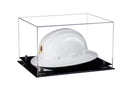 Clear Acrylic Large Helmet - Large Safety Helmet Display Case - Clear (A082/V13)