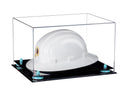 Clear Acrylic Large Helmet - Large Safety Helmet Display Case - Clear (A082/V13)
