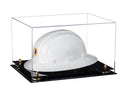 Clear Acrylic Large Helmet - Large Safety Helmet Display Case - Clear (A082/V13)