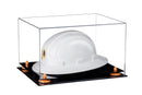 Clear Acrylic Large Helmet - Large Safety Helmet Display Case - Clear (A082/V13)