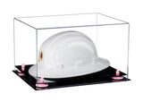 Clear Acrylic Large Helmet - Hard Hat Display Case
