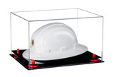 Clear Acrylic Large Helmet - Hard Hat Display Case