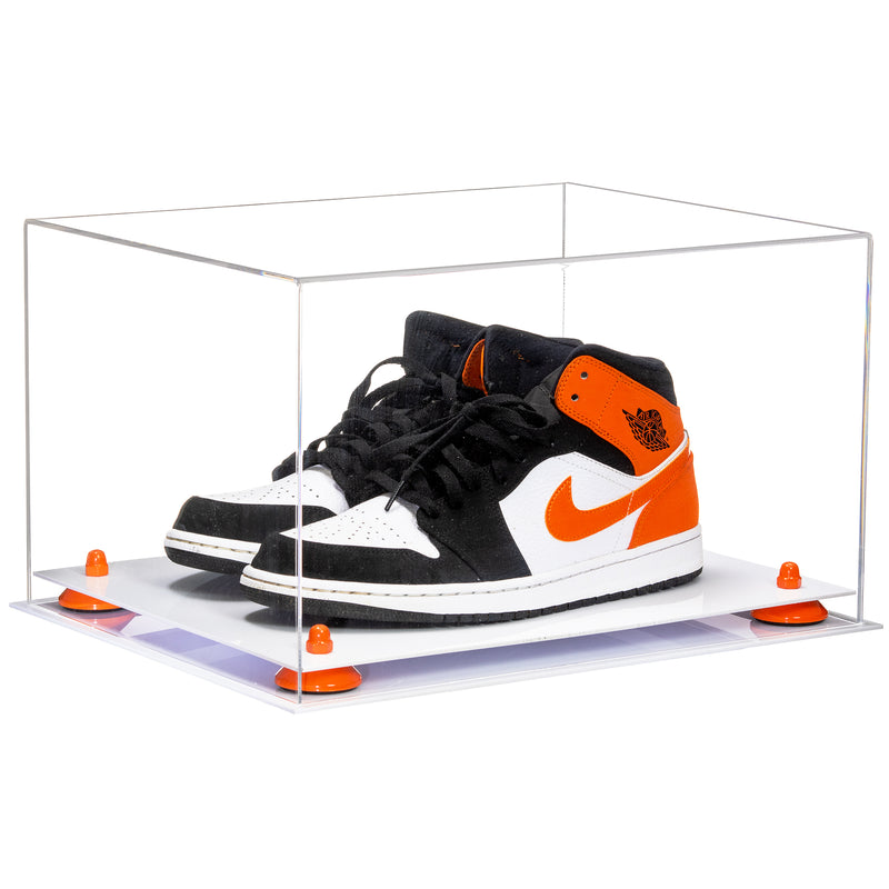 Basketball Shoe Pair Display Case 15.25 X 12 X 9 Clear (A082/V13)