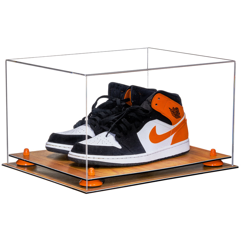 Basketball Shoe Pair Display Case 15.25 X 12 X 9 Clear (A082/V13)