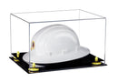 Clear Acrylic Large Helmet - Large Safety Helmet Display Case - Clear (A082/V13)