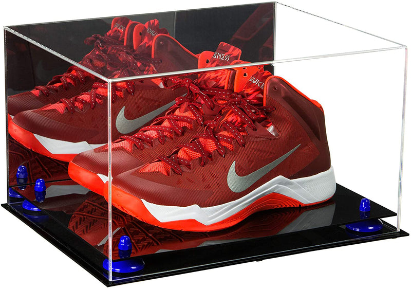 Basketball Shoe Pair Display Case 15.25 X 12 X 9 Mirror (A082/V13)