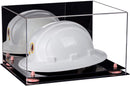 Acrylic Large Helmet - Large Safety Helmet Display Case - Mirror (A082/V13)