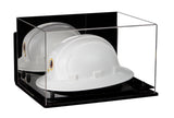 Acrylic Large Helmet - Large Safety Helmet Display Case - Mirror (V13/A082)