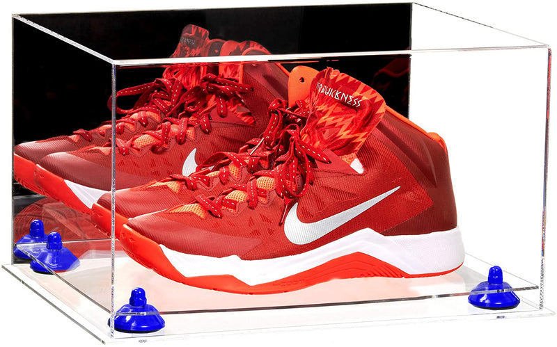 Basketball Shoe Pair Display Case 15.25 X 12 X 9 Mirror (A082/V13)