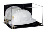 Clear Acrylic Large Helmet - Hard Hat Display Case