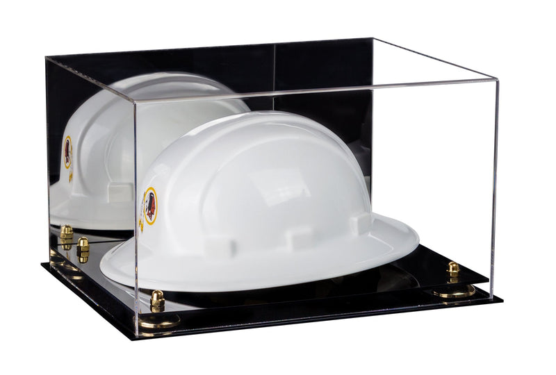 Acrylic Large Helmet - Large Safety Helmet Display Case - Mirror (V13/A082)