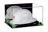 Clear Acrylic Large Helmet - Hard Hat Display Case