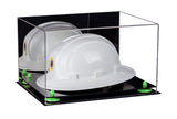 Acrylic Large Helmet - Large Safety Helmet Display Case - Mirror (V13/A082)