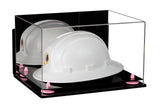 Acrylic Large Helmet - Large Safety Helmet Display Case - Mirror (V13/A082)