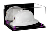 Acrylic Large Helmet - Large Safety Helmet Display Case - Mirror (V13/A082)