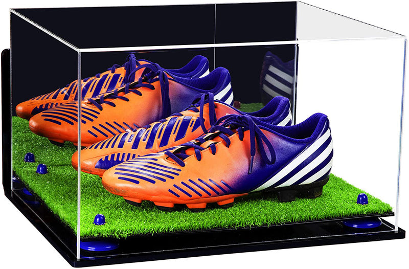 Basketball Shoe Pair Display Case 15.25 X 12 X 9 Mirror (A082/V13)