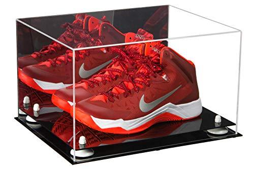 Basketball Shoe Pair Display Case 15.25 X 12 X 9 Mirror (A082/V13)