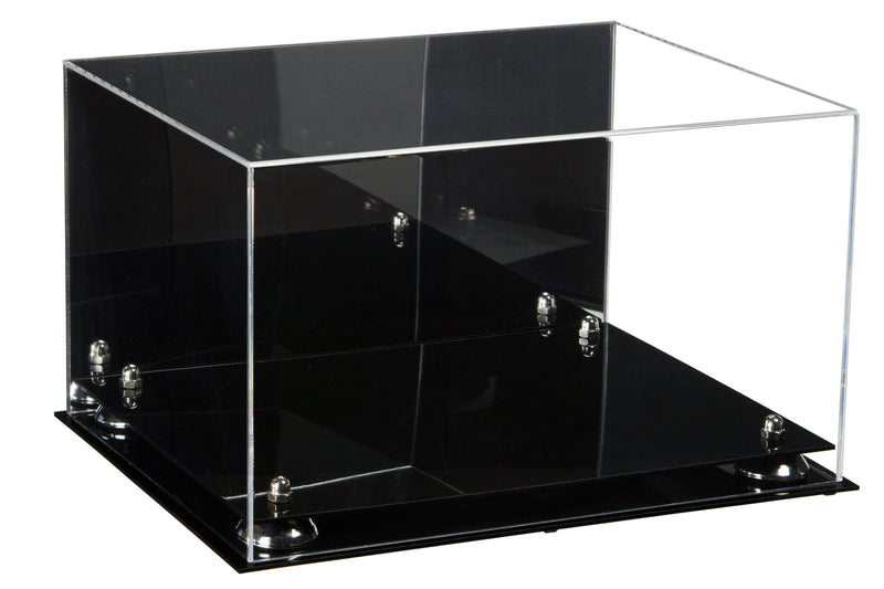 Versatile Deluxe Acrylic Display Case - Large Rectangle Box with Risers and Mirror 15" x 12" x 9" (A082), Display Case, Better Display Cases, Better Display Cases - Better Display Cases