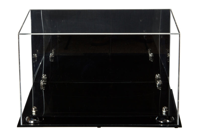 Versatile Deluxe Acrylic Display Case - Large Rectangle Box with Risers and Mirror 15" x 12" x 9" (A082), Display Case, Better Display Cases, Better Display Cases - Better Display Cases