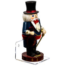 Wall Mounted Floating Shelf Nutcracker