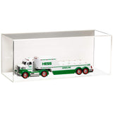 White Horizontal Wall Mount Versatile Toy Truck Display Case